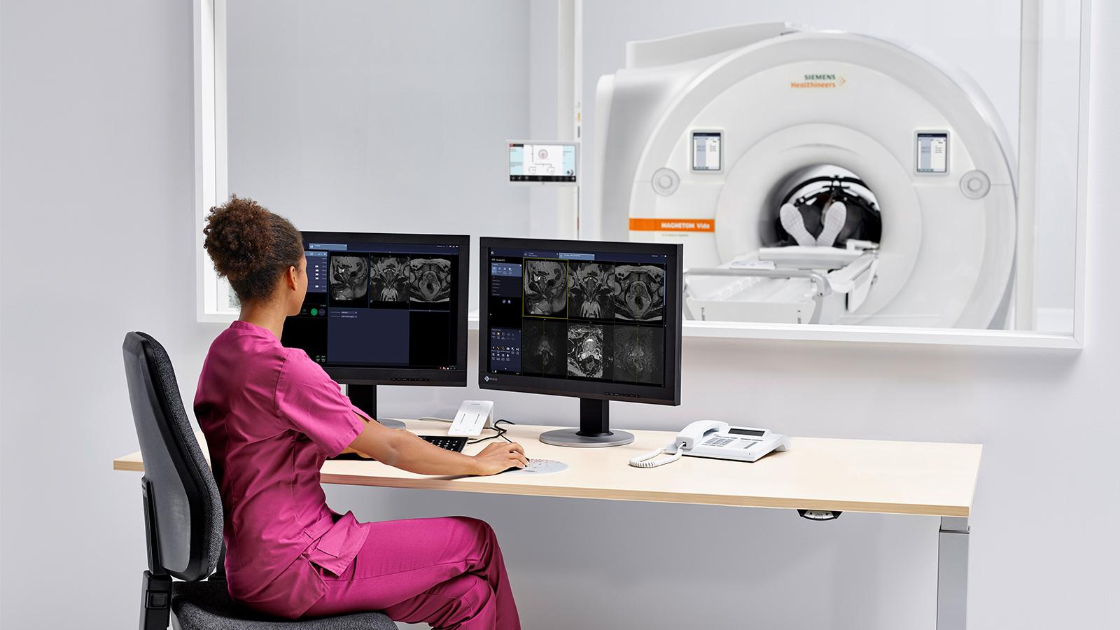 Siemens 1.5T system Magnetom Sola MRI